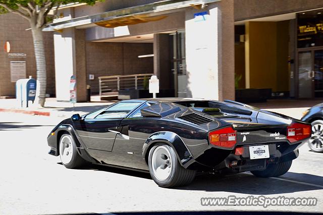 Lamborghini Countach spotted in Beverly Hills, California