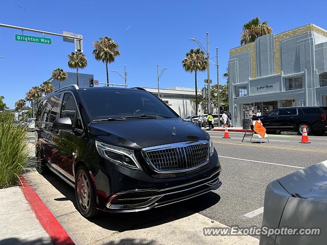 Mercedes Maybach spotted in Beverly Hills, California