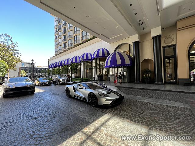 Ford GT spotted in Beverly Hills, California