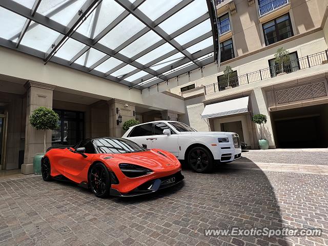 Mclaren 765LT spotted in Beverly Hills, California