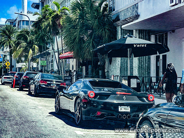 Ferrari 458 Italia spotted in Miami Beach, Florida