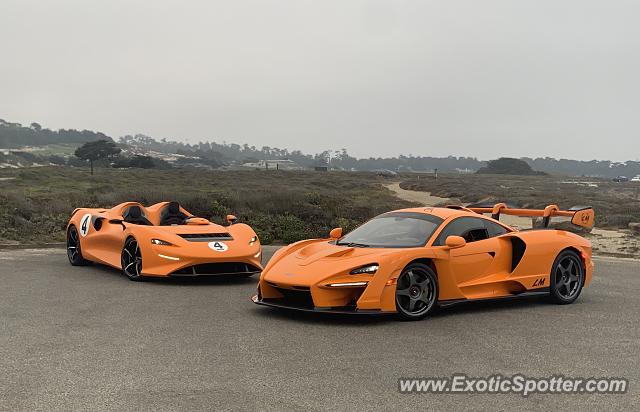 Mclaren Elva spotted in Pebble Beach, California