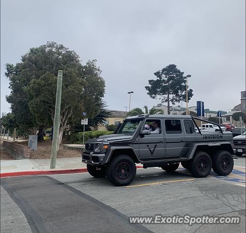 Mercedes 6x6 spotted in Carmel, California