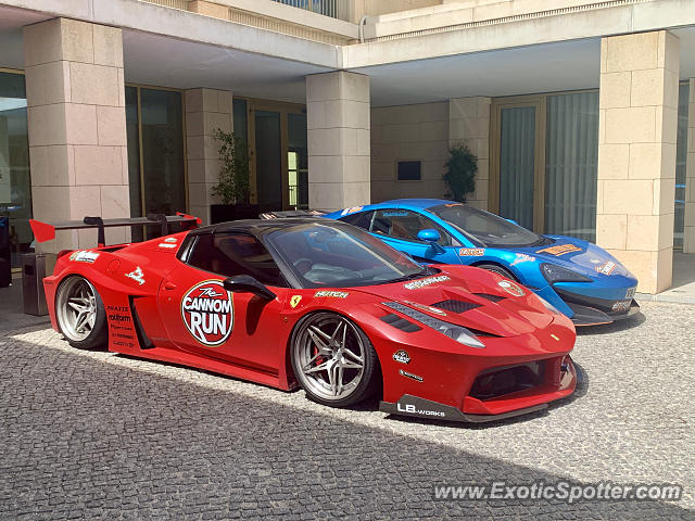 Ferrari 458 Italia spotted in Vilamoura, Portugal