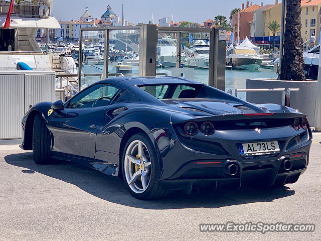 Ferrari F8 Tributo spotted in Vilamoura, Portugal