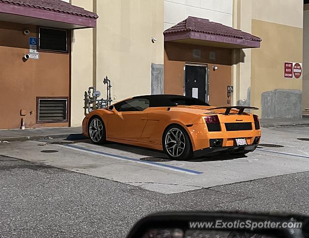 Lamborghini Gallardo spotted in Orlando, Florida