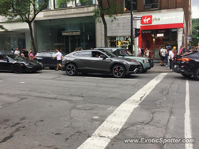 Lamborghini Urus spotted in Montréal, Canada
