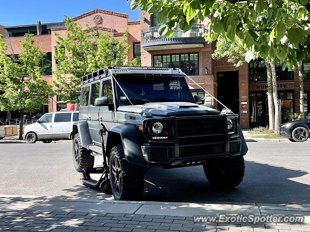 Mercedes 4x4 Squared spotted in Aspen, Colorado