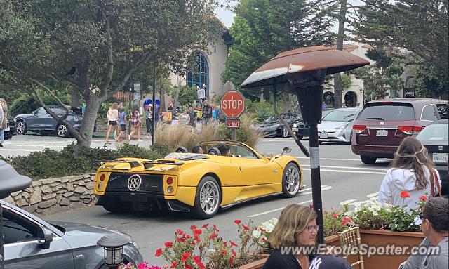 Pagani Zonda spotted in Carmel, California