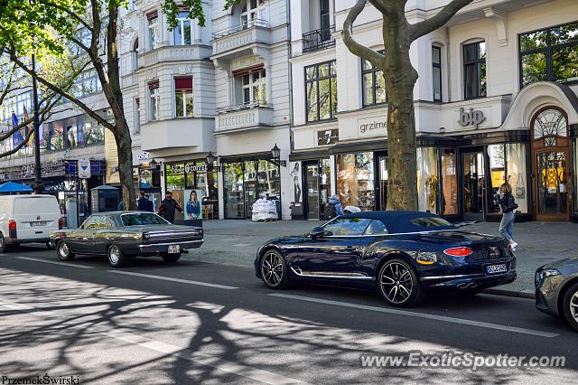 Bentley Continental spotted in Berlin, Germany