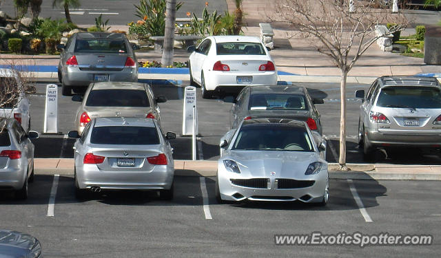 Fisker Karma spotted in San Bernardino, California