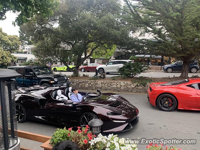 Mclaren Elva spotted in Pebble beach, California