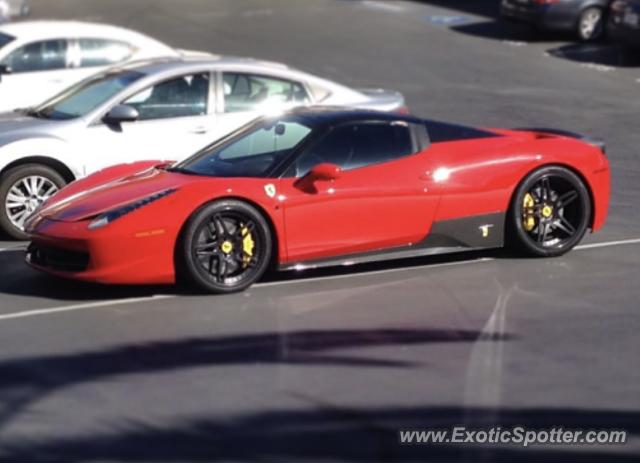 Ferrari 458 Italia spotted in Honolulu, Hawaii