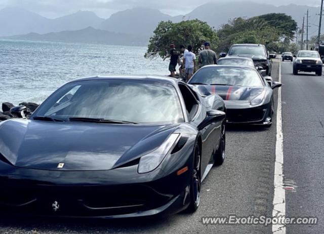 Ferrari 458 Italia spotted in Honolulu, Hawaii