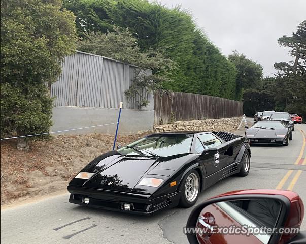 Lamborghini Countach spotted in Carmel, California