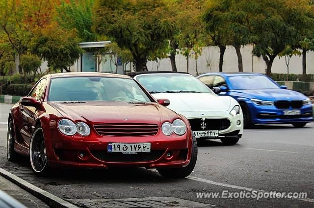Mercedes SL 65 AMG spotted in Tehran, Iran