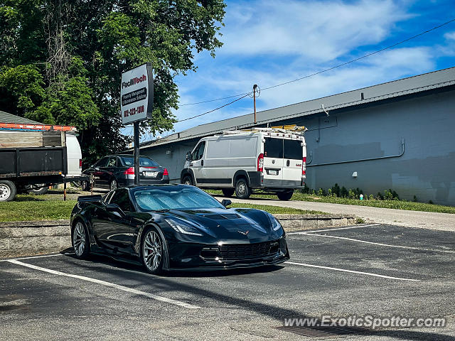 Chevrolet Corvette Z06 spotted in Bloomington, Indiana