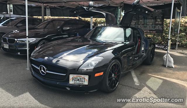 Mercedes SLS AMG spotted in Honolulu, Hawaii