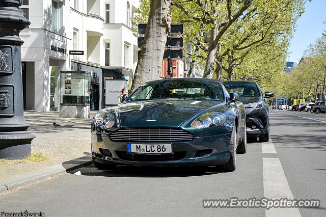 Aston Martin DB9 spotted in Berlin, Germany