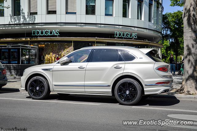 Bentley Bentayga spotted in Berlin, Germany