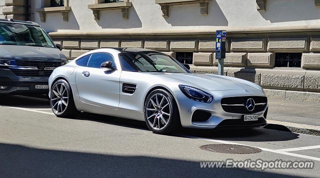 Mercedes SLS AMG spotted in Zurich, Switzerland