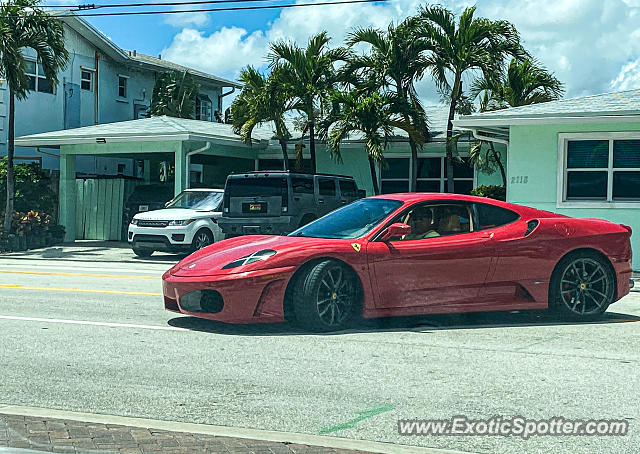 Ferrari F430 spotted in Hollywood Beach, Florida