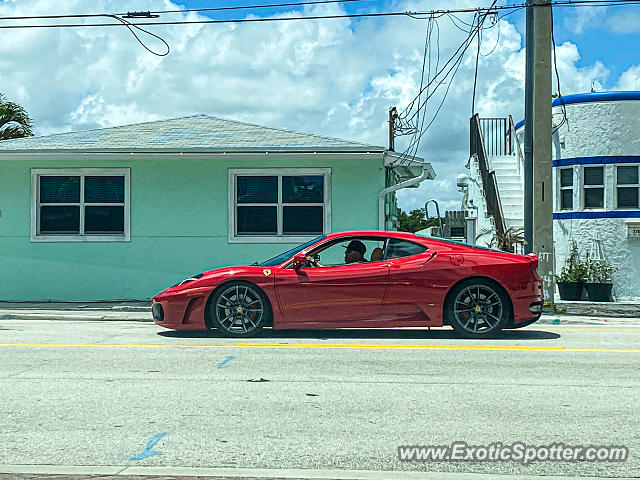 Ferrari F430 spotted in Hollywood Beach, Florida