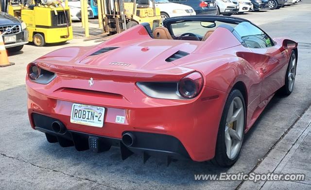 Ferrari 488 GTB spotted in Honolulu, Hawaii