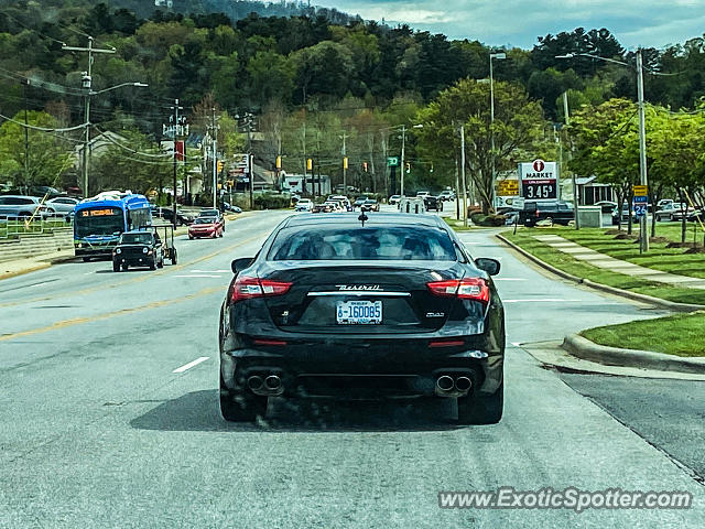 Maserati Ghibli spotted in Asheville, North Carolina