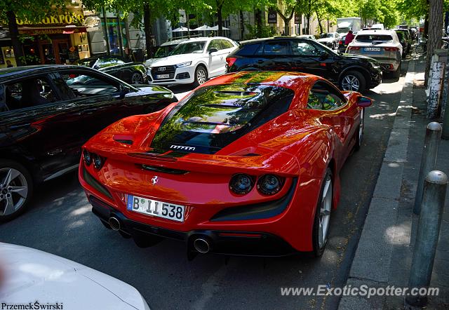 Ferrari F8 Tributo spotted in Berlin, Germany