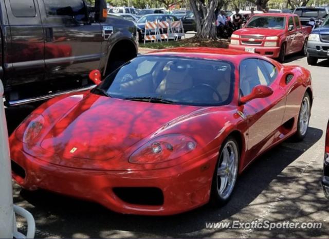 Ferrari 360 Modena spotted in Honolulu, Hawaii