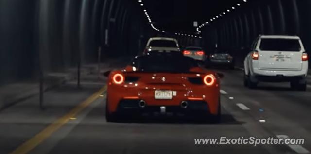 Ferrari 488 GTB spotted in Honolulu, Hawaii