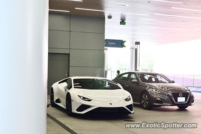 Lamborghini Huracan spotted in Bellevue, Washington