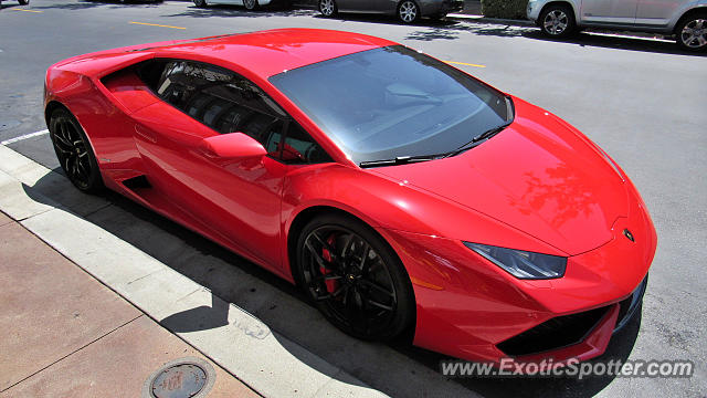 Lamborghini Huracan spotted in Rancho Cucamonga, California