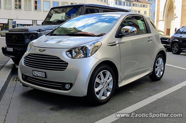 Aston Martin Cygnet spotted in Zurich, Switzerland
