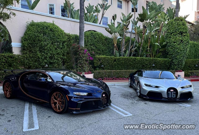 Bugatti Chiron spotted in Beverly Hills, California