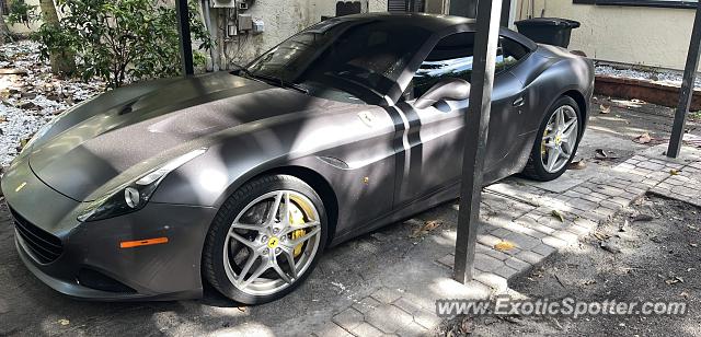 Ferrari California spotted in Honolulu, Hawaii