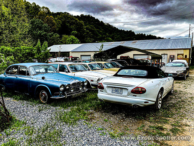 Jaguar XKR spotted in Maggie Valley, North Carolina