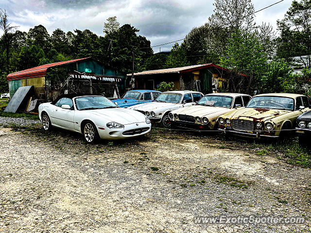 Jaguar XKR spotted in Maggie Valley, North Carolina
