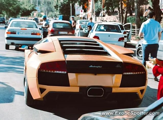 Lamborghini Murcielago spotted in Tehran, Iran