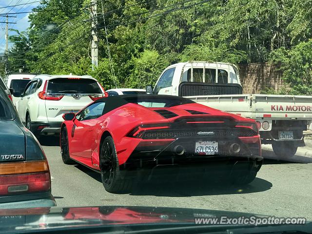 Lamborghini Huracan spotted in Santiago, Dominican republic