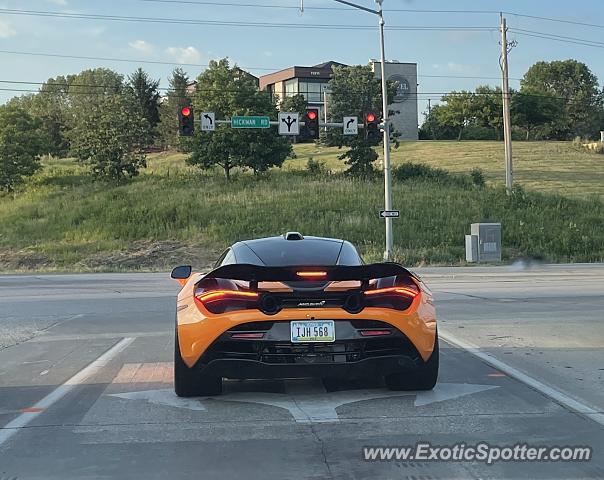 Mclaren 720S spotted in Urbandale, Iowa