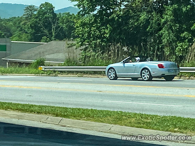 Bentley Continental spotted in Asheville, North Carolina