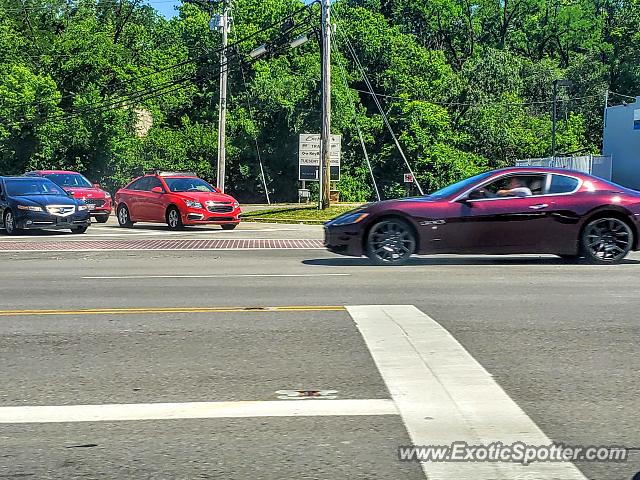 Maserati GranTurismo spotted in Cincinnati, Ohio