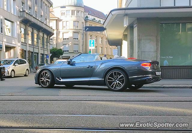 Bentley Continental spotted in Zürich, Switzerland