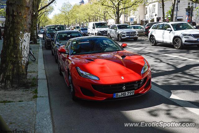 Ferrari Portofino spotted in Berlin, Germany