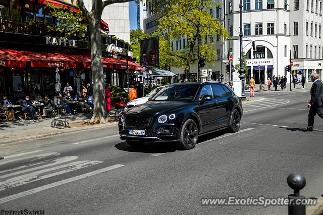 Bentley Bentayga spotted in Berlin, Germany