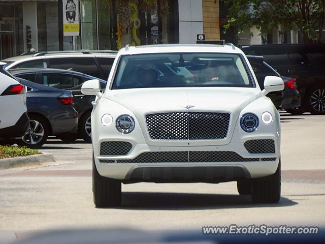 Bentley Bentayga spotted in Jacksonville, Florida