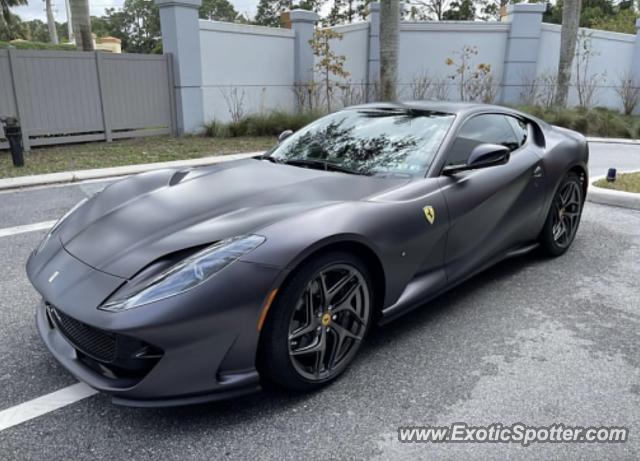 Ferrari 812 Superfast spotted in Honolulu, Hawaii