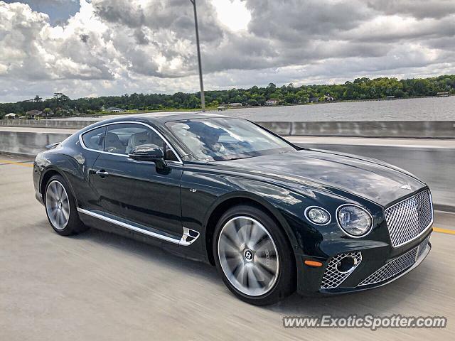 Bentley Continental spotted in Jacksonville, Florida